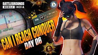 Day 06 Conquer Journey in BGMI  || Gameplay Highlights @blassterr