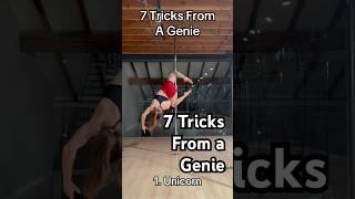 Seven Pole Tricks from a Genie / Gemini #polefitness #poledance #polesport