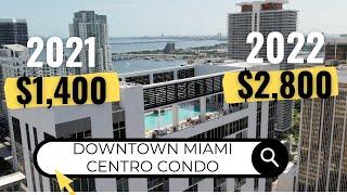 What $2,800 Rent gets YOU in Miami | Downtown Apartments Tour | $1,450 to $2,800 | 1 bedroom condo