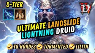 Diablo 4 Druid ULTIMATE Landslide Lightning Guide