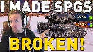 I made artillery BROKEN in World of Tanks!