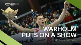 Warholm rules 400m in Lievin | World Indoor Tour 2023