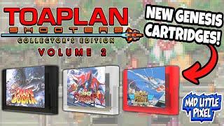 This is AWESOME! NEW SEGA Genesis Cartridges! More Toaplan Retro Re-Releases!