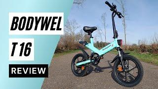 Bodywel T16  Mini E-Bike für KURZE STRECKEN und KLEINE FAHRER im Test [Deutsch]