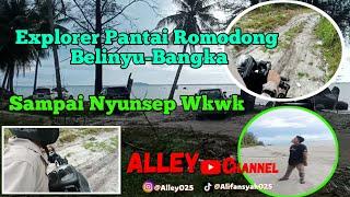 Mini Vlog Trip Ke Pantai Romodong Belinyu Bangka Belitung Part 1 #AlleyVlog