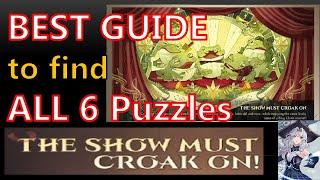 【Kang】Best Guide to find All 6 Puzzles "The Show Must Croak On" Harry Potter Magic Awakened