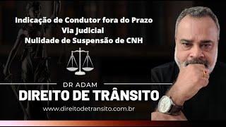 118. Indicação de Condutor fora do Prazo Via Judicial - Nulidade de Suspensão de CNH