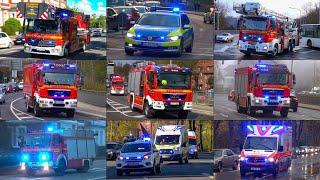 BEST OF EINSATZFAHRTEN LÜNEBURG | Feuerwehr, Rettungsdienst, Polizei & THW auf Alarmfahrten!