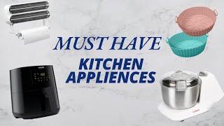 5 must have items in kitchen | Items in my new kitchen