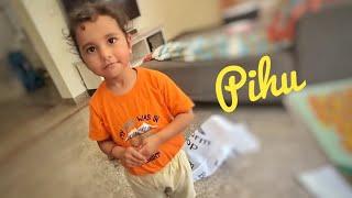 Pihu school jayegi subey utke  Pihu cute moments || Pihu and Rasbhari Moments ||