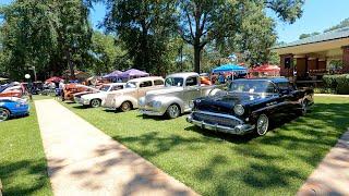 Car Show in Hughes Springs Texas (7-3-21)  This is the Sparks in the Park Car Show.