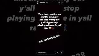 Dee billz says he just knocked freshy da general out  #deebillz #freshydageneral #drillscene