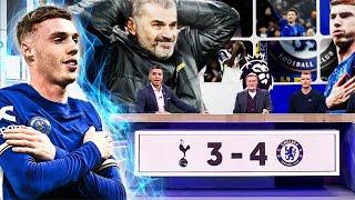 Tottenham vs Chelsea 3-4 Carragher & Wright Analysis COLE PALMER on fire Sancho interview Maresca