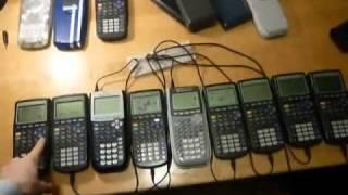Calculator Networking with 9 Calcs: Doors CS 7, CALCnet, and Flourish