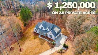 Is This the Perfect New Construction Home on 2.5 Acres in Woodstock?