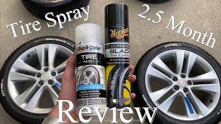 Dupli-Color Tire Paint VS Meguiars Ultimate Black Comparison and Durability