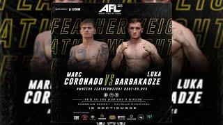 AFL-31 CAMBRILS: LUKA BARBAKADZE VS MARC CORONADO Combate Amateur