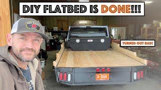 #649 - The DIY Flatbed Is Done!!! Tire Chains For The Skid Steer...