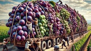 17 Most Amazing Fruit and Vegetable Harvests by Farmers - Harvesting Technology