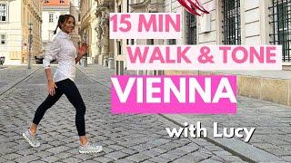 15 Minute Virtual Walk with Lucy in Vienna - Fun Walking Workout