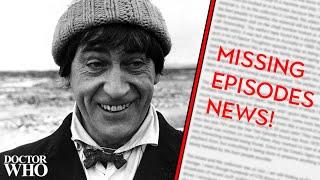 A Missing Episodes Breakthrough? Doctor Who News