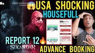 SIKANDAR Advance Booking | SIKANDAR Advance Booking Report 12 |SIKANDAR Day 1 Advance Booking Report