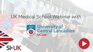 Study Medicine with the University of Central Lancashire (UCLan)