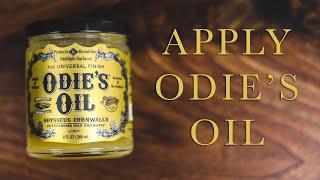 How to Apply Odie's Oil Wood Finish