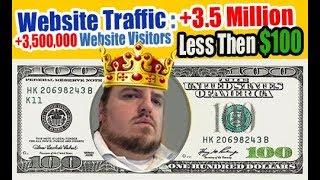 Buy Website Traffic - How To Get High Quality Website Traffic -Targeted Web Traffic