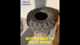 BETTER WAY TO SPLIT WOOD