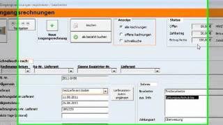 Rechnungseingangsbuch - Eingangsrechnungsbuch, Software
