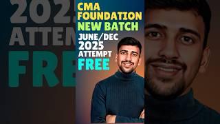 CMA Foundation June 2025/December 2025 Classes