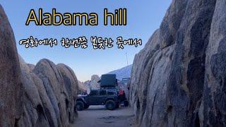 [뽀실언니] 미국 캠핑 | 캘리포니아 캠핑 | Alabama Hills | Movie Road Tour