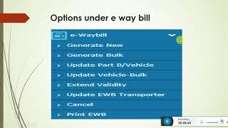 GST :- E Way Bill By Ram Prakash Gautam