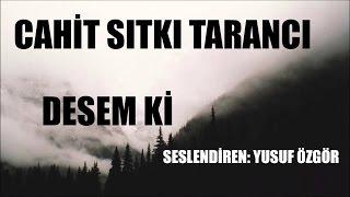 Cahit Sıtkı Tarancı | Desem Ki | Şiir Dinle