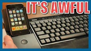 iPod Dock PC Keyboard - WHY WAS THIS $149.99??