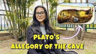 Plato: Allegory of the Cave - Easiest Explanation || Literary Criticism || Sunaina Jethani