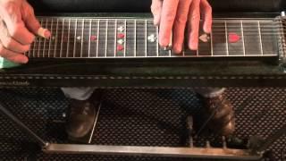 blue bayou steel guitar lead