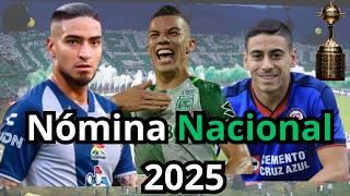 Fichajes Atlético Nacional para Copa libertadores 2025 