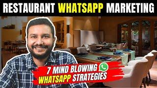 How to do WhatsApp Marketing for Restaurants | Restaurant Marketing Tips 2024