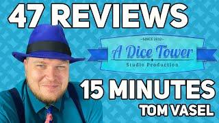 47 Reviews in 15 Minutes - with Tom Vasel