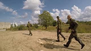 Sõduri baaskursuse sõdurirännak 13.08.2019  1. jalaväebrigaadis.