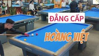 Bida libre HOÀNG VIỆT gặp HOÀNG QUANG trận đấu nhanh gọn giải mở rộng cúp BÀ CHIỂU