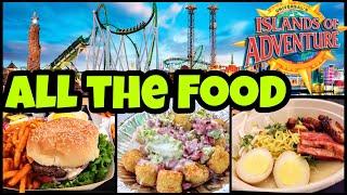 All the Food at Universal's Islands of Adventure | Best & Worst Restaurants at Universal Studios