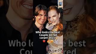 Who looks the best  Couple on red carpet 2023 ️#couple #redcarpet #nicolekidman#Met Gala