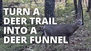 How I Make A Cheap Easy Deer Funnel