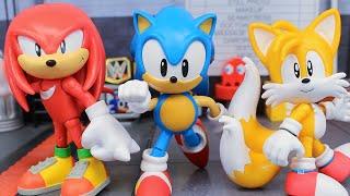 Jakks Pacific Sonic Heroes Collection 3 Pack Figure Review!