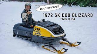 The 1972 Ski-Doo Blizzard: A Snowmobile Revolution