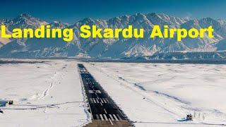 Landing at Skardu Airport #SHORTS