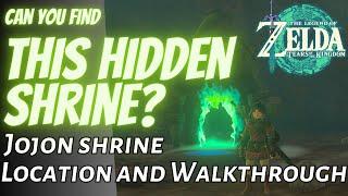 HOW TO FIND the Jojon Shrine in Zelda Tears of the Kingdom - Location and Walkthrough